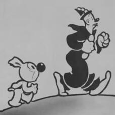 koko the clown & fitz the dog